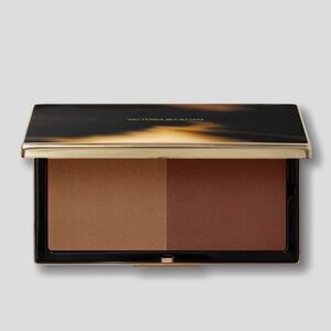 NEW Victoria Beckham Matte Bronzing Brick 5 Terracotta/Tawny with mirrored case